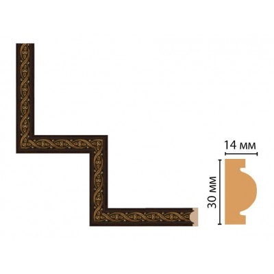 Декоративный угловой элемент Decomaster 156-1-937 (300*300)