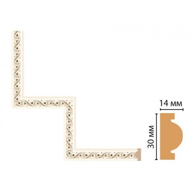 Декоративный угловой элемент Decomaster 130C-3-18D (200*200)