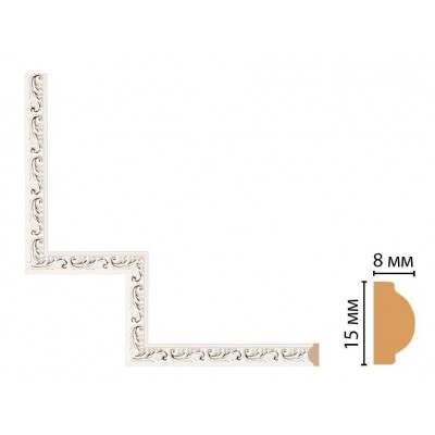 Декоративный угловой элемент Decomaster 130-1-59 (200*200)