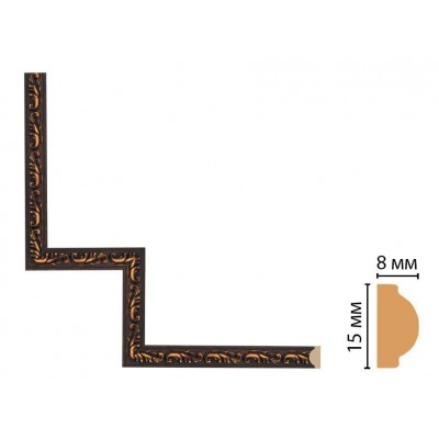 Декоративный угловой элемент Decomaster 130-1-60 (200*200)