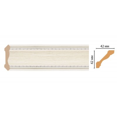 Карниз потолочный Decomaster 180-15 (42*42*2400)