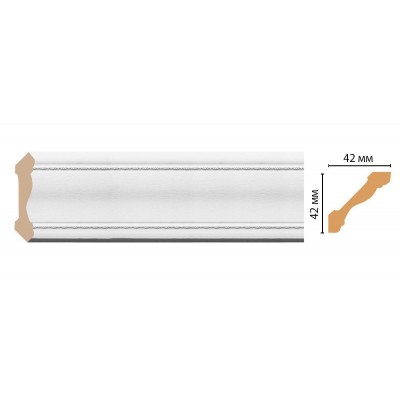 Карниз потолочный Decomaster 180-16 (42*42*2400)